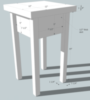 Drapak ca Production Technology Table Project